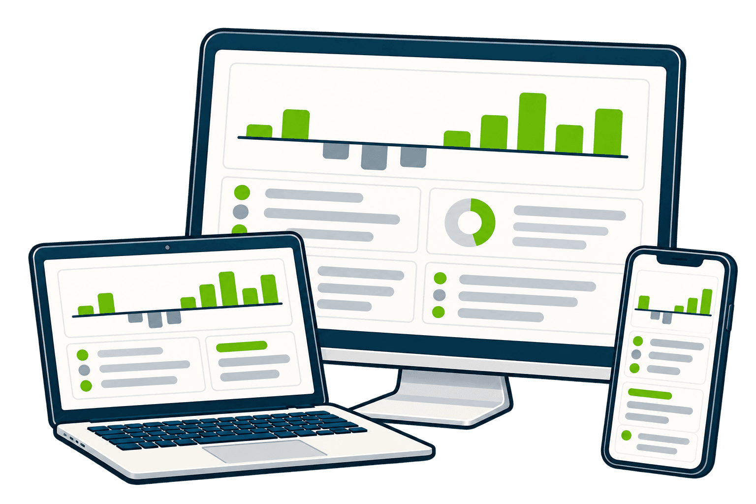 Interfaces web du portail eGuardImmo